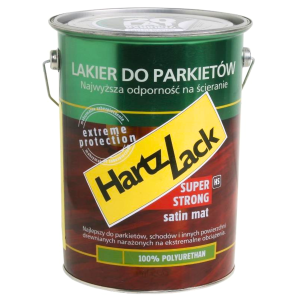 HartzLack Super Strong HS Lakier do parkietu bezbarwny satin mat 3L