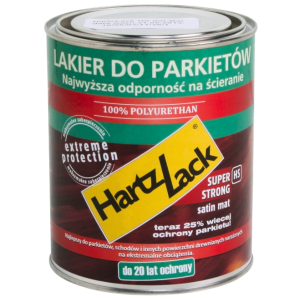 HartzLack Super Strong HS Lakier do parkietu bezbarwny satin mat 0,75L