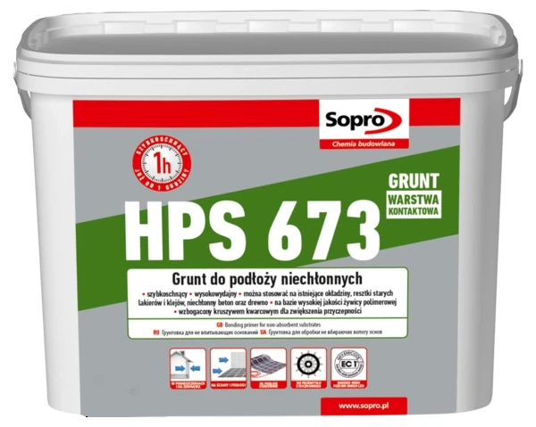 Grunt do podłoży niechłonnych SOPRO HPS 673 5kg