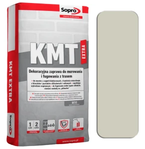 Dekoracyjna zaprawa do murowania i fugowania SOPRO KMT 289 25kg Biały alabastrowy