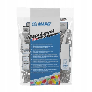 Klipsy dystansowe do poziomowania płytek 1,5mm MAPEI Mapelevel ProWDG 250szt