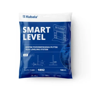 Klipsy dystansowe 1mm do poziomowania płytek Kubala Smart Level 100szt