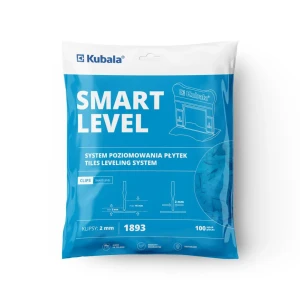 Klipsy dystansowe 2mm do poziomowania płytek Kubala Smart Level 100szt