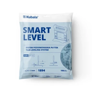 Klipsy dystansowe 3mm do poziomowania płytek Kubala Smart Level 100szt