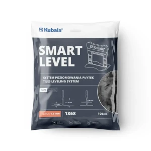 Klipsy dystansowe 1,5mm do poziomowania płytek Kubala Smart Level 100szt