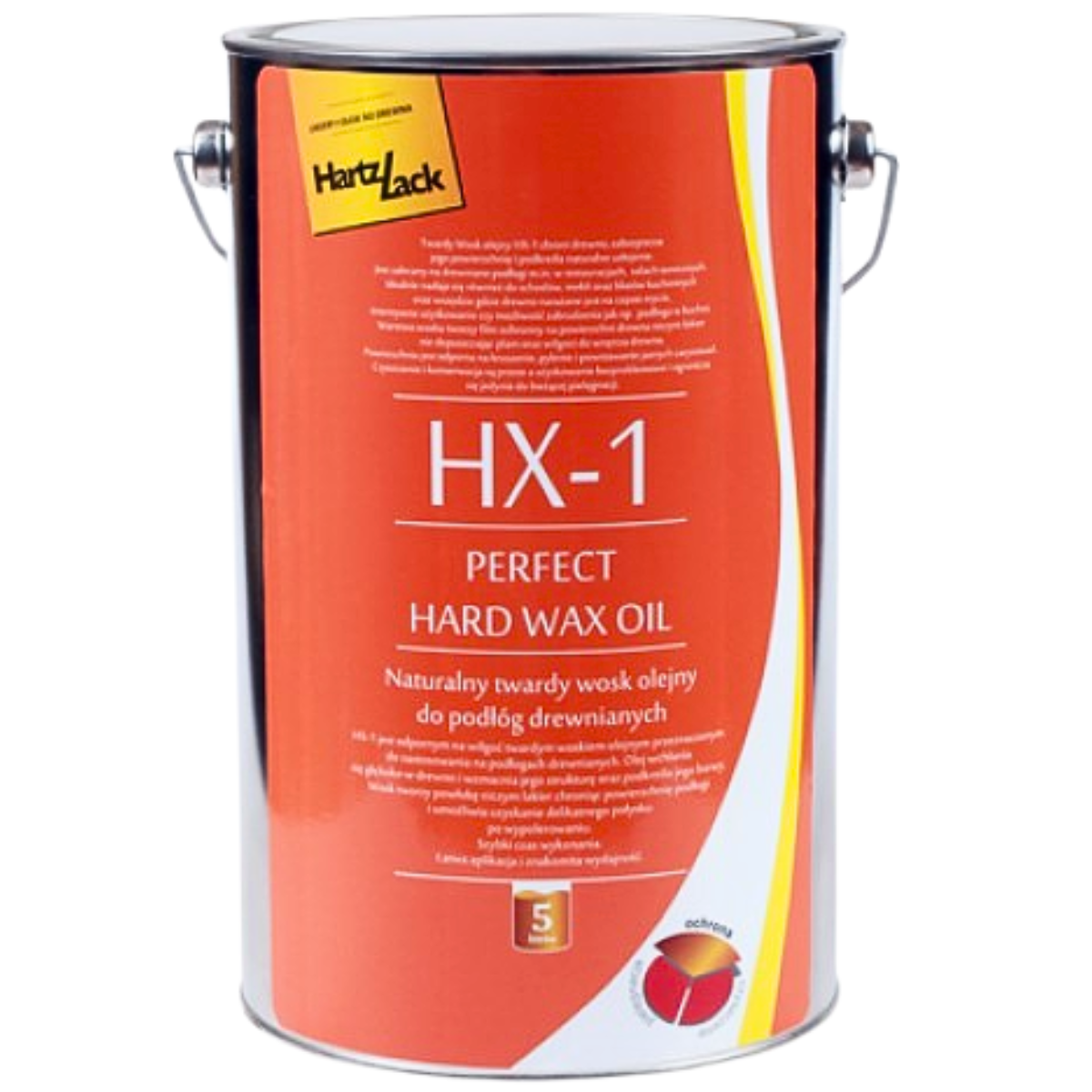 HartzLack HX-1 Perfect Hard Wax Oil Wosk twardy olejny 5L