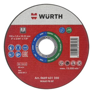 WURTH Tarcza tnąca do stali nierdzewnej 230mm x 1,9mm 1szt
