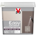 V33 Easy Hydro-Bariera Wodoodporna farba do wnętrz szary taupe satyna 0,75L