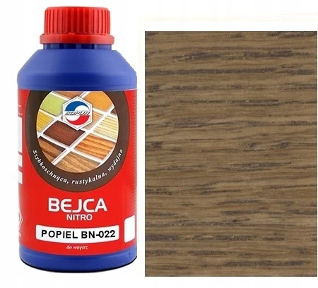 Szybkoschnąca bejca nitro do drewna SOPUR Popiel BN-022 0,5L