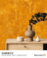 DECOVERNI SUNDECO ROYAL GOLD plus DREAM Farba metaliczna z piaskiem 1kg plus grunt 1,5kg 