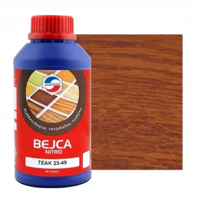 Szybkoschnąca bejca nitro do drewna SOPUR 0,5L Teak 23-49