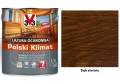 Lazura ochronna 7 lat Polski Klimat impregnująco-dekoracyjna V33 Dąb złocisty 2,5l