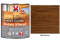 Lazura ochronna 7 lat Polski Klimat impregnująco-dekoracyjna V33 Dąb ciemny 0,75l