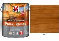 Lazura ochronna 7 lat Polski Klimat impregnująco-dekoracyjna V33 Tek 5l