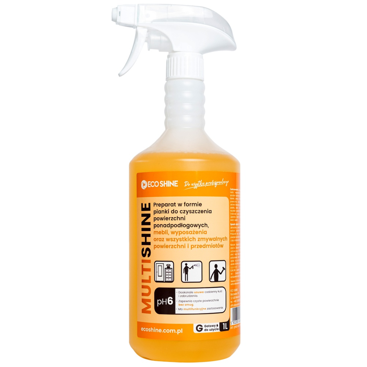 ECO SHINE MULTISHINE Uniwersalny płyn czyszczący 1L