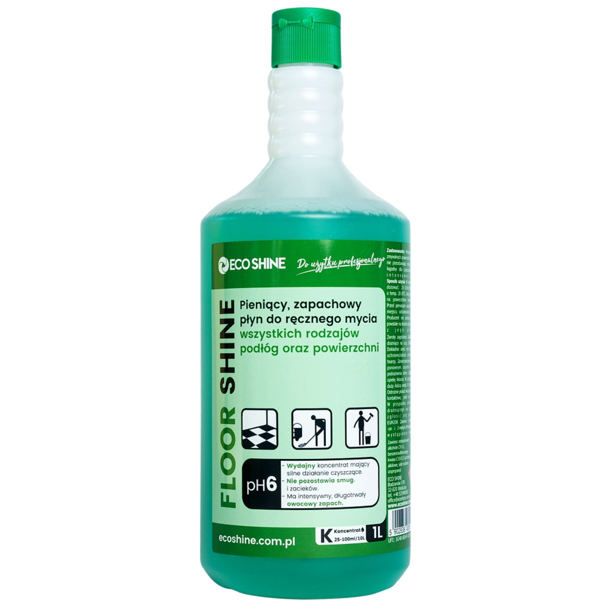 ECO SHINE FLOOR SHINE Koncentrat do mycia podłóg 1L