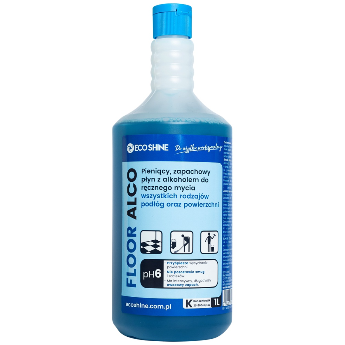 ECO SHINE FLOOR ALCO Płyn do mycia podłóg 1L