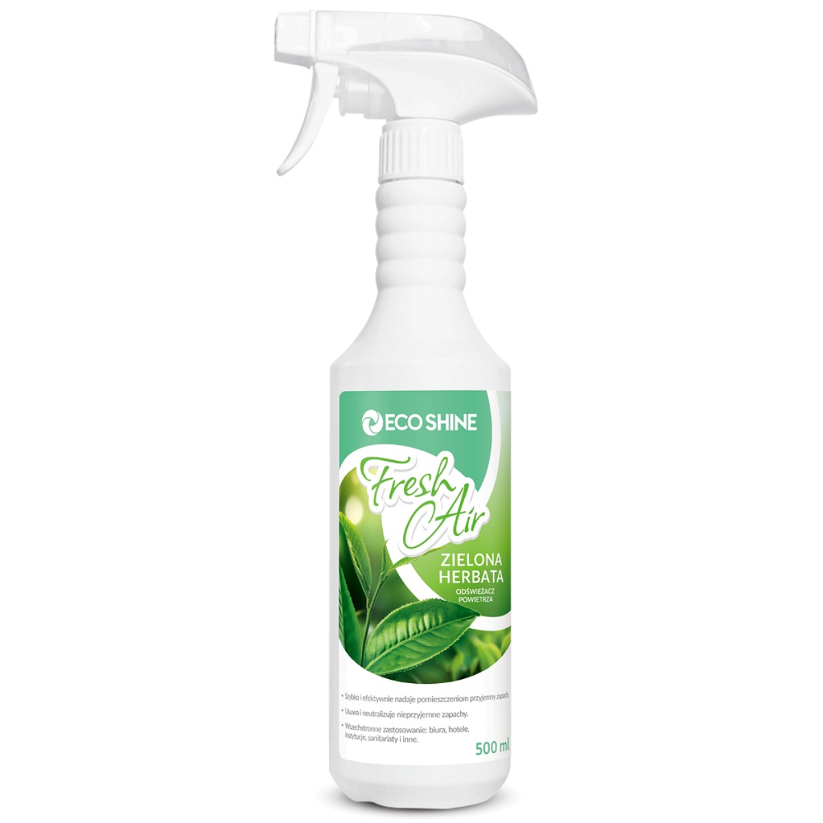 ECO SHINE FRESH AIR Profesjonalny odświeżacz powietrza zielona herbata 0,5L