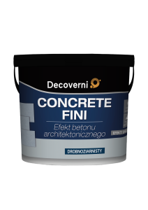 Zestaw DECOVERNI Beton architektoniczny 15m2 CONCRETE FINI DB 201 plus MIKA GOLD