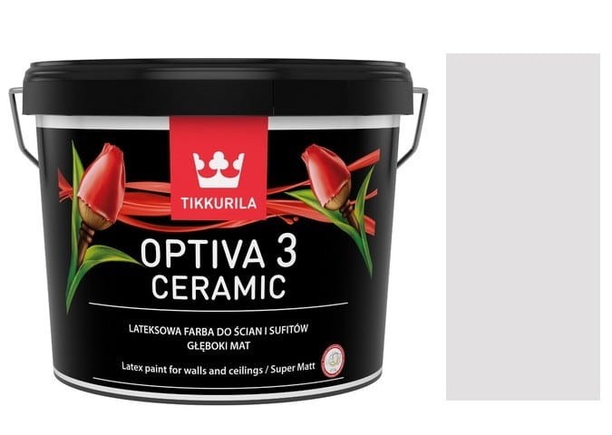 TIKKURILA Optiva Ceramic Matt 3 9l KOLOR Y428