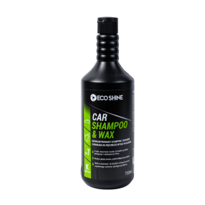 ECO SHINE CAR SHAMPOO & WAX Szampon z woskiem do mycia pojazdów 0,75L