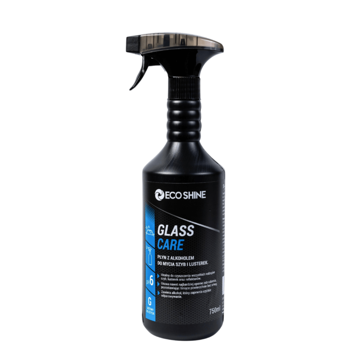 ECO SHINE GLASS CARE Płyn do mycia szyb samochodowych 0,75L
