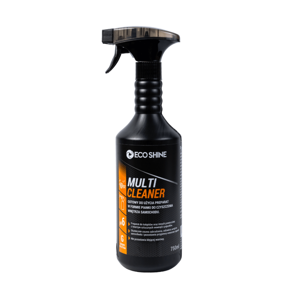 ECO SHINE MULTI CLEANER Pianka do czyszczenia wnętrza samochodu 0,75L