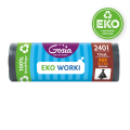 GOSIA EKO Ultra mocne worki na śmieci 240L 10szt