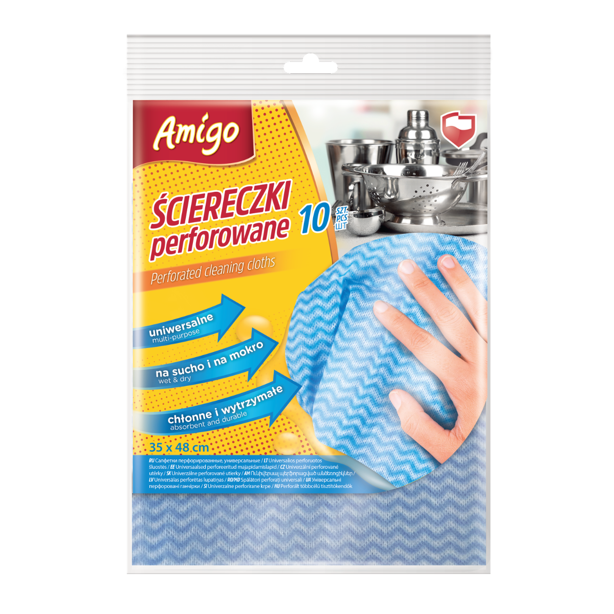 AMIGO Ściereczki perforowane uniwersalne 10szt