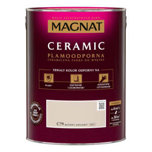 MAGNAT Ceramic Farba plamoodporna beżowy dolomit C79 5L