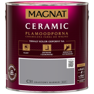 MAGNAT Ceramic Farba ceramiczna grafitowy marmur C31 2,5L