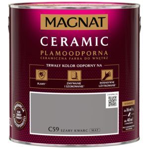 MAGNAT Ceramic Farba ceramiczna szary kwarc C59 2,5L
