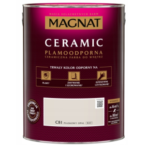 MAGNAT Ceramic Farba plamoodporna piaskowy opal C81 5L