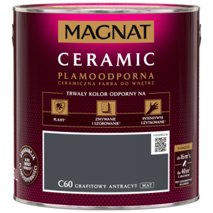 MAGNAT Ceramic Farba ceramiczna grafitowy antracyt C60 2,5L