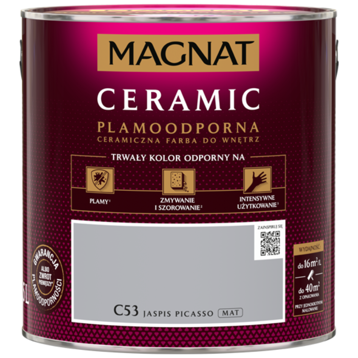 MAGNAT Ceramic Farba ceramiczna jaspis picasso C53 2,5L