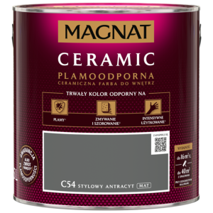 MAGNAT Ceramic Farba ceramiczna stylowy antracyt C54 2,5L