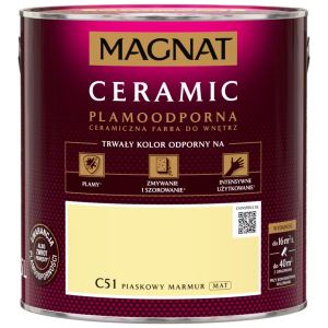 MAGNAT Ceramic Farba ceramiczna piaskowy marmur C51 2,5L
