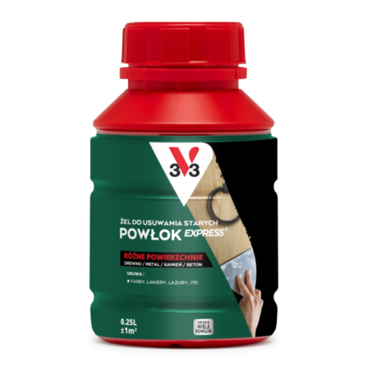 V33 Uniwersalny żel do usuwania starych powłok 0,25L