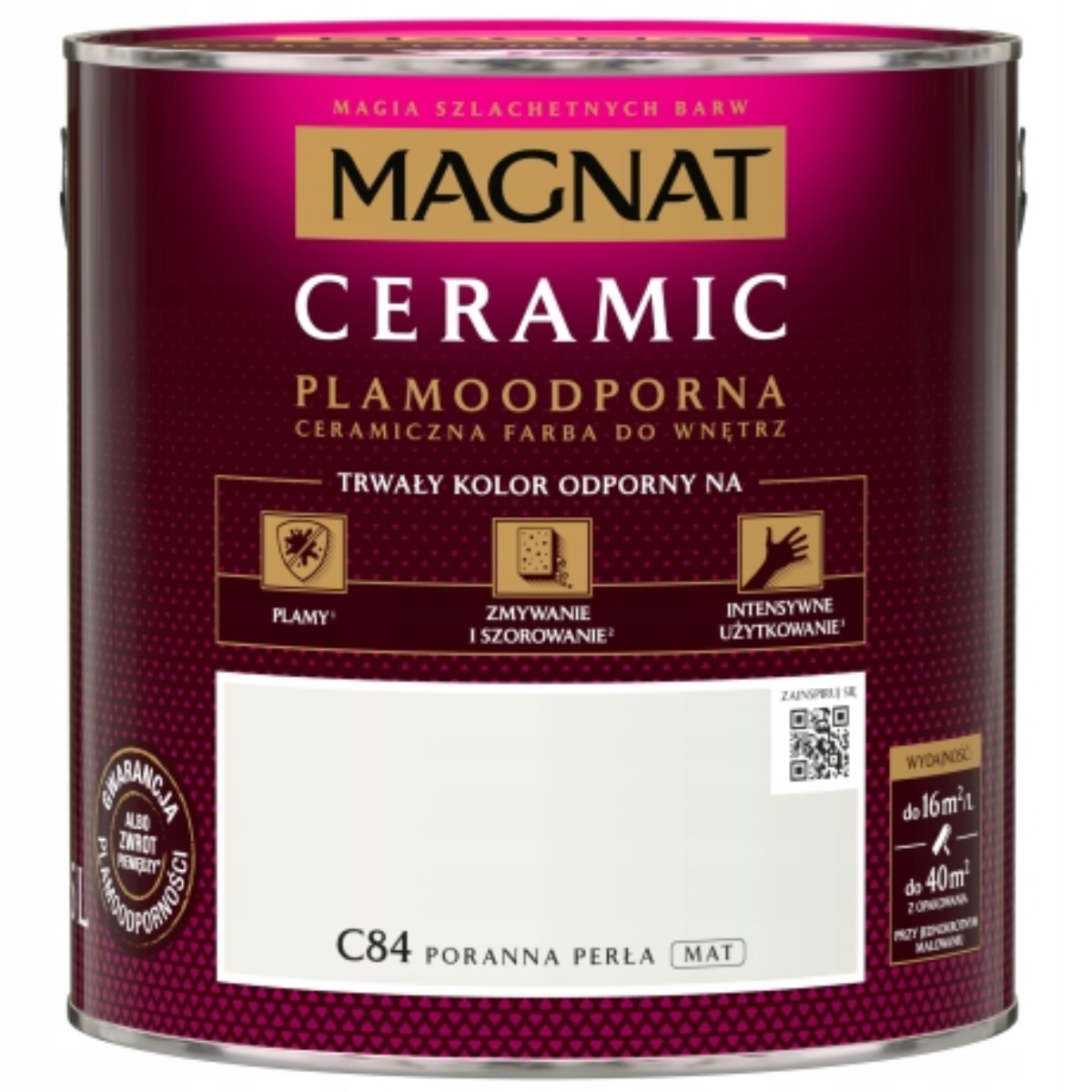 MAGNAT Ceramic Farba ceramiczna poranna perła C84 2,5L