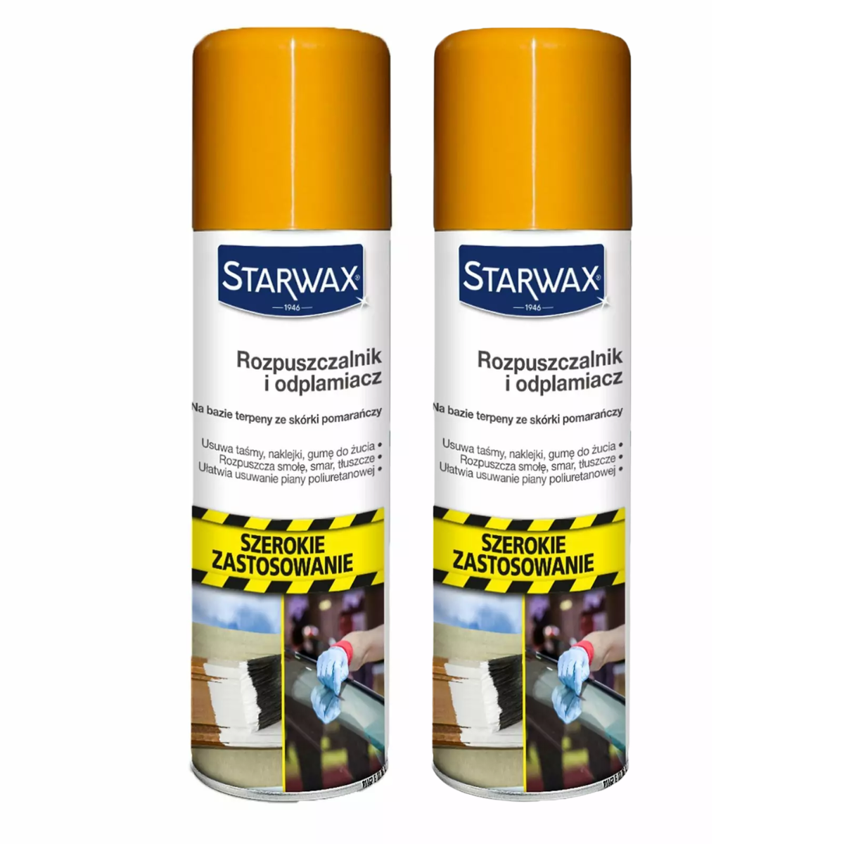 STARWAX Naturalny rozpuszczalnik i odplamiacz 300ml x 2 sztuki