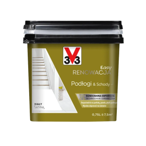 V33 Easy Renowacja Podłoga 3V3 biały satyna 0,75L
