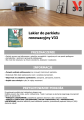 V33 Lakier do parkietu renowacyjny bezbarwny matowy 0,75L