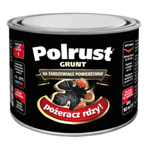 Polrust Grunt antykorozyjny akrylowy do metalu i żeliwa 0,3L