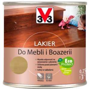 V33 Lakier do mebli i boazerii dąb jasny satynowy 1L