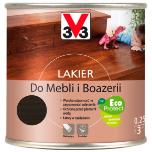 V33 Lakier do mebli i boazerii czekolada mat 1L