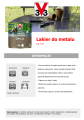 V33 Lakier do metalu DECO bezbarwny połysk 0,5L