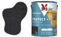 V33 Impregnat do drewna Protect + Woodtouch 3w1 antracyt 0,7L