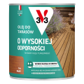 V33 Olej do tarasów o wysokiej odporności tek mat 0,75L