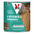 V33 Olej do tarasów o wysokiej odporności odymione drewno mat 0,75L