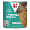 V33 Olej do tarasów o wysokiej odporności szary mat 4,5L